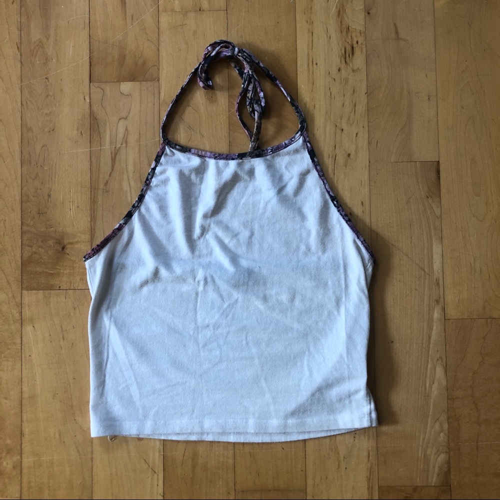 Brandy Melville halter crop top